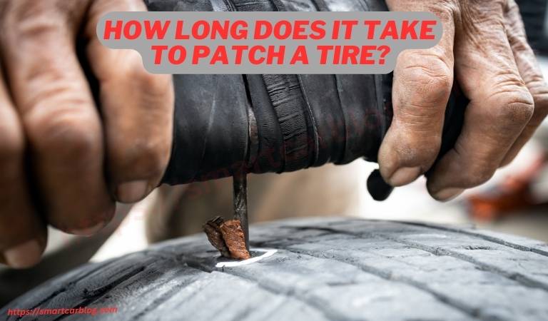 How long does it take to patch a tire?