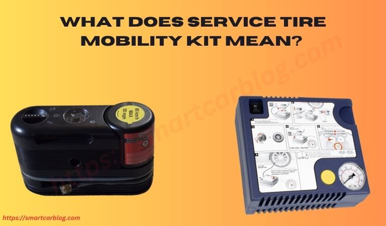 What Does Service Tire Mobility Kit Mean?